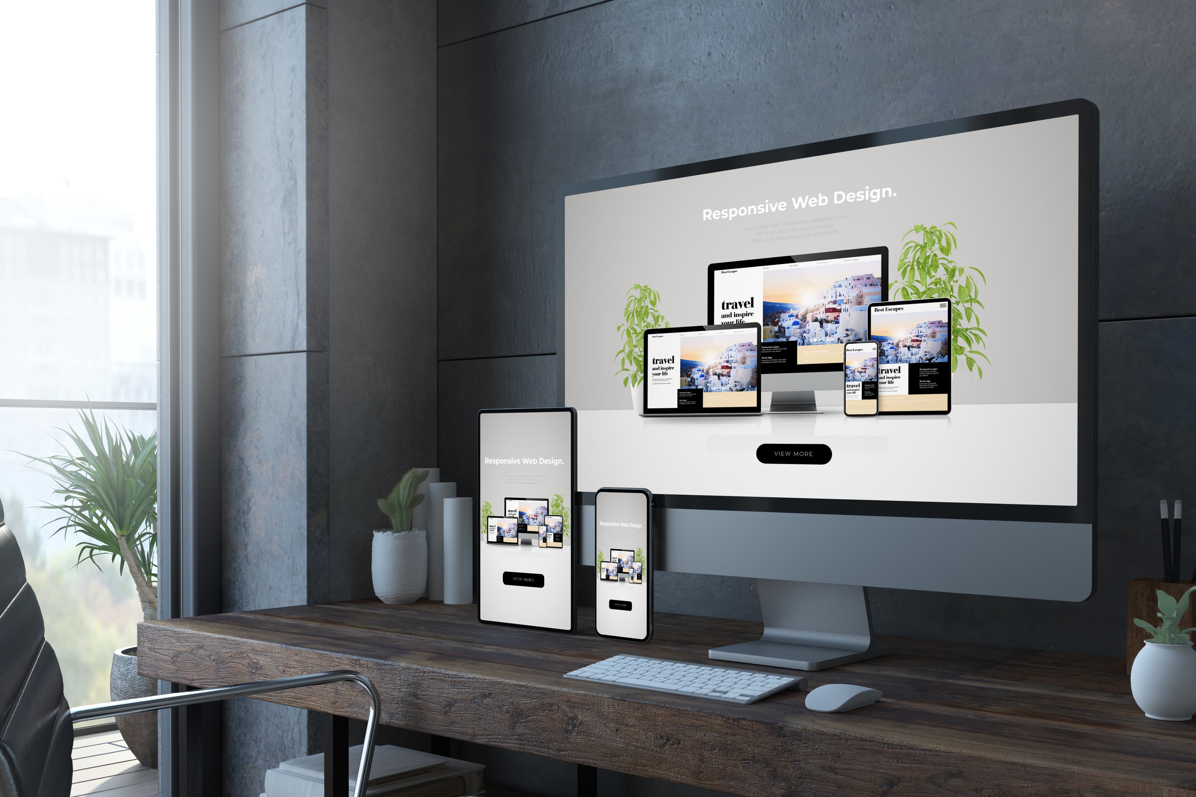 Website & eCommerce Development background