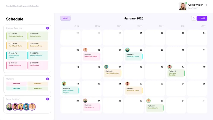 Calendar slot to generate from DM to demo