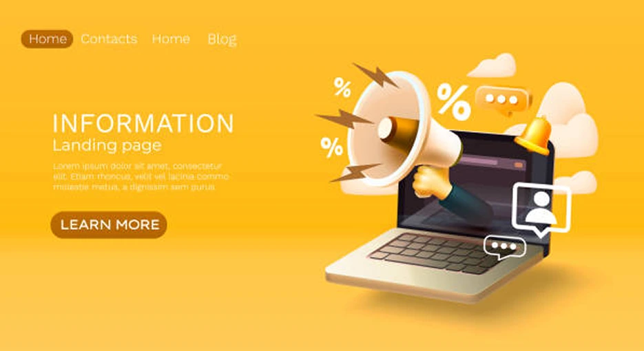 What Is a Landing Page? The Amazing 2025 Ultimate Guide to High-Converting UX 1 Illustrate what is a landing page looks like, including structure, digital marketing, user experience (UX)